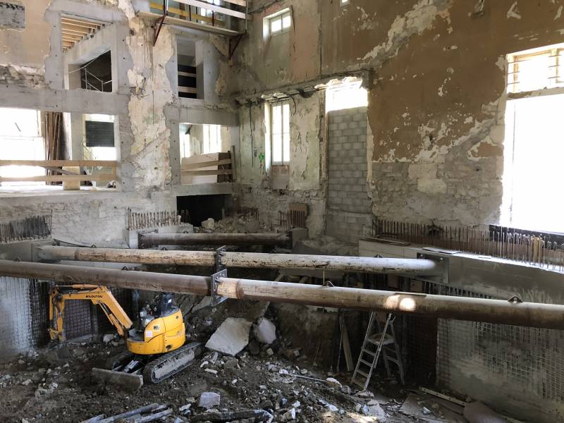 Réalisation de micropieux pour le renforcement du Théâtre de Montélimar dans la Drôme