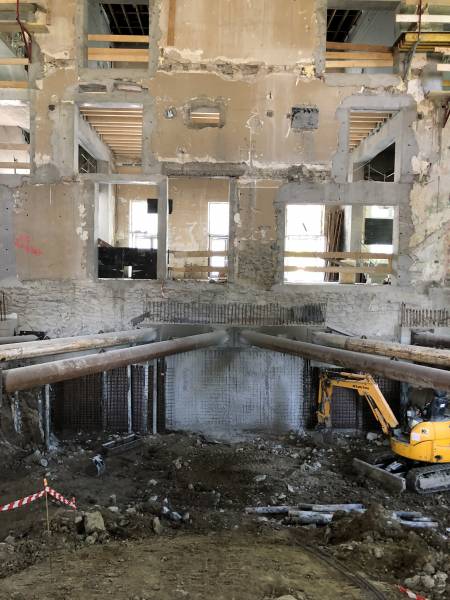 Réalisation de micropieux pour le renforcement du Théâtre de Montélimar dans la Drôme